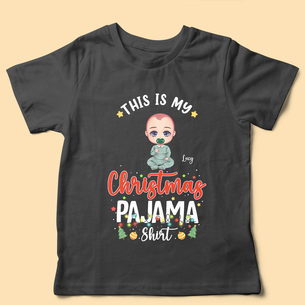 This Is My Christmas Pajama Shirt Personalized Family Christmas Shirts