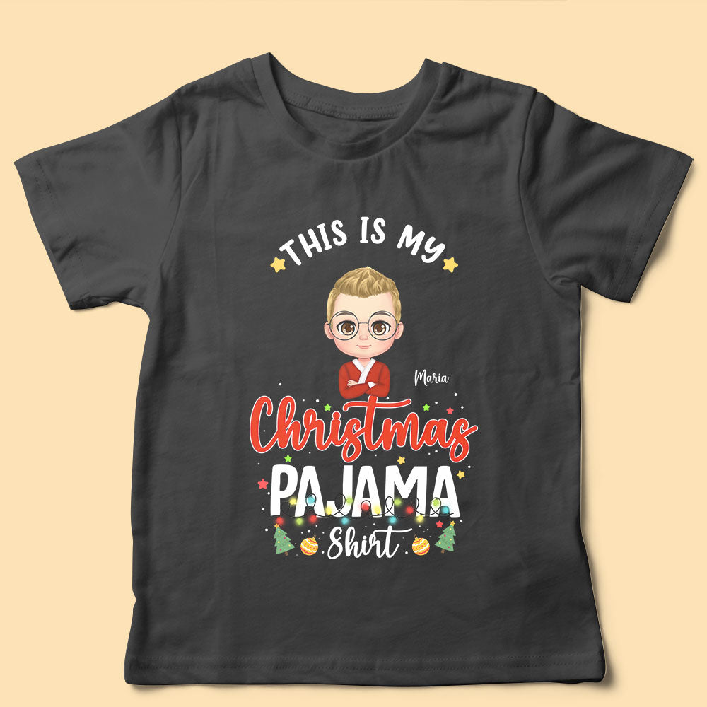 This Is My Christmas Pajama Shirt Personalized Family Christmas Shirts