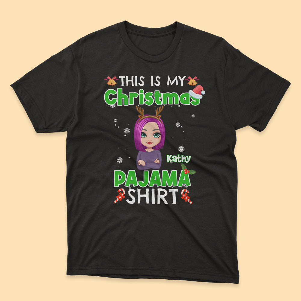 This Is My Christmas Pajamas Shirt Personalized Christmas Matching Shirt