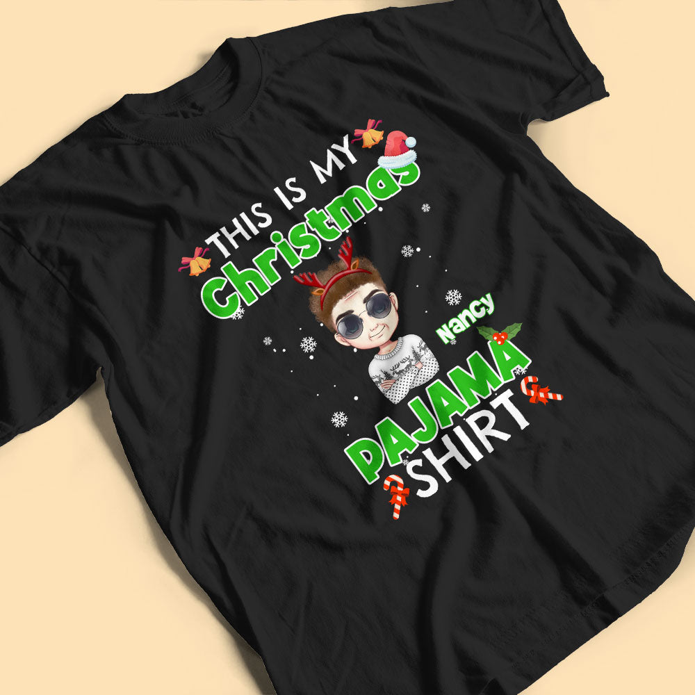 This Is My Christmas Pajamas Shirt Personalized Christmas Matching Shirt