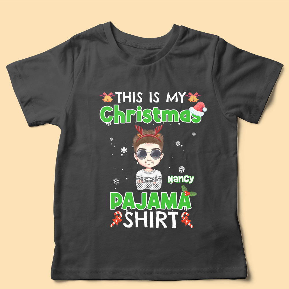 This Is My Christmas Pajamas Shirt Personalized Christmas Matching Shirt