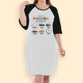 This Is My Pawjama Shirt Personalized Night Gown For Women