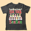 Tis The Season Snowman Christmas Shirts