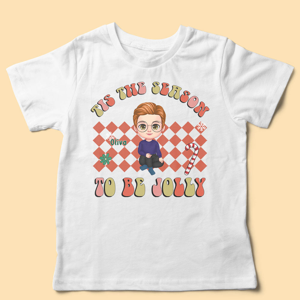 Tis The Season To Be Jolly Custom Christmas Shirt