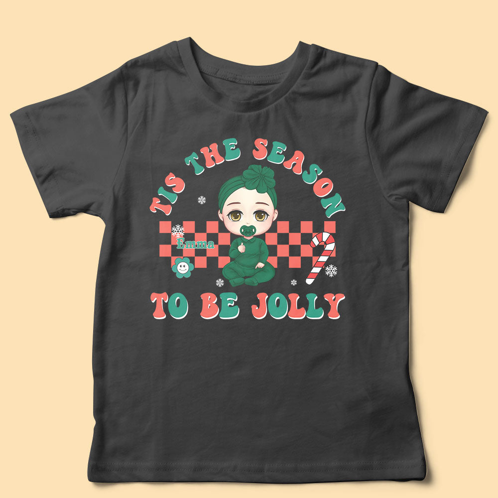 Tis The Season To Be Jolly Custom Christmas Shirts