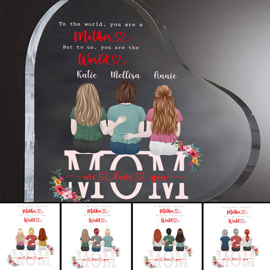 To The World You Are A Mom Personalized Keepsake For Mother's Day