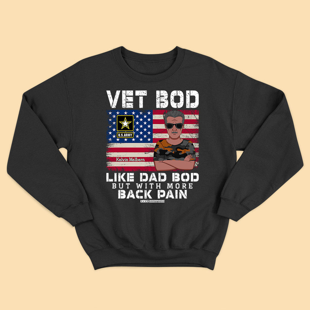 VET BOB But With More Back Pain Personalized Shirt For Father's Day