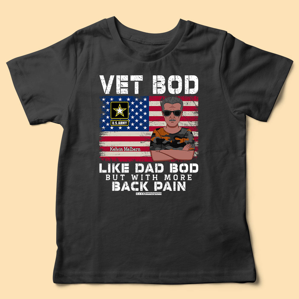 VET BOB But With More Back Pain Personalized Shirt For Father's Day