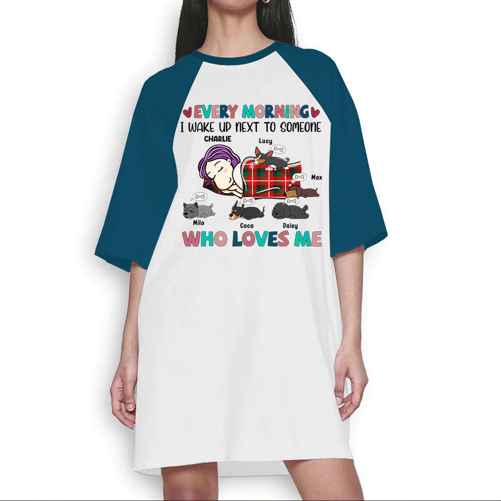 Wake Up To Someone Loving Me Night Gown For Woman