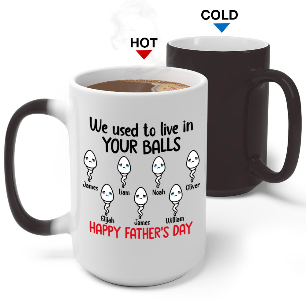 Father's Day Gifts We Used To Live Personalized Mugs