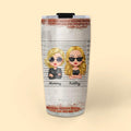 When It Comes To My Child I Will Smile In My Mugshot - Personalized Tumbler