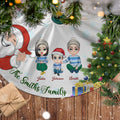 Wonderful Gift Personalized Christmas Tree Skirt For Family