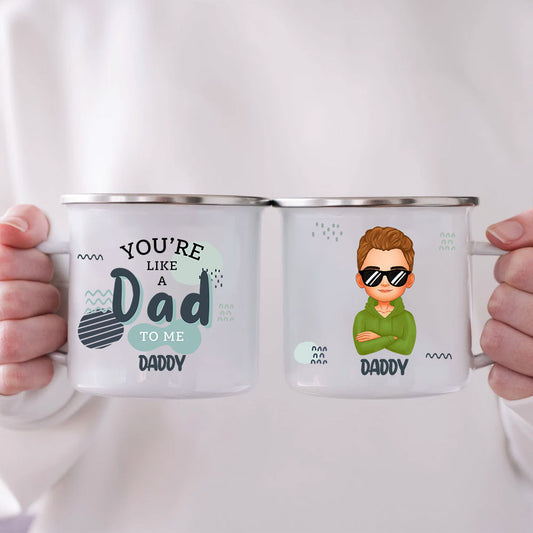 You Are Like A Dad To Me Personalized Dad Mug