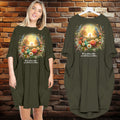 Mama's Garden - Personalized Batwing Pocket Dress - Mother's Day Gifts