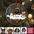 Personalized Dog Christmas Ornaments