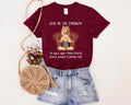 Give Me The Strength To Walk Away From Stupid People Meditation Yoga Dog - Personalized Shirts