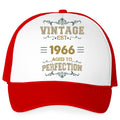 Vintage Aged To Perfection - Birthday Gifts - Personalized Trucker Cap