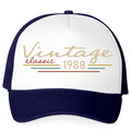 Vintage Classic Custom Birthday Gift Gildan Hammer - Personalized Trucker Cap