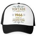 Vintage Aged To Perfection - Birthday Gifts - Personalized Trucker Cap