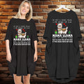 Mama Llama - Personalized Batwing Pocket Dress - Mother's Day Gifts