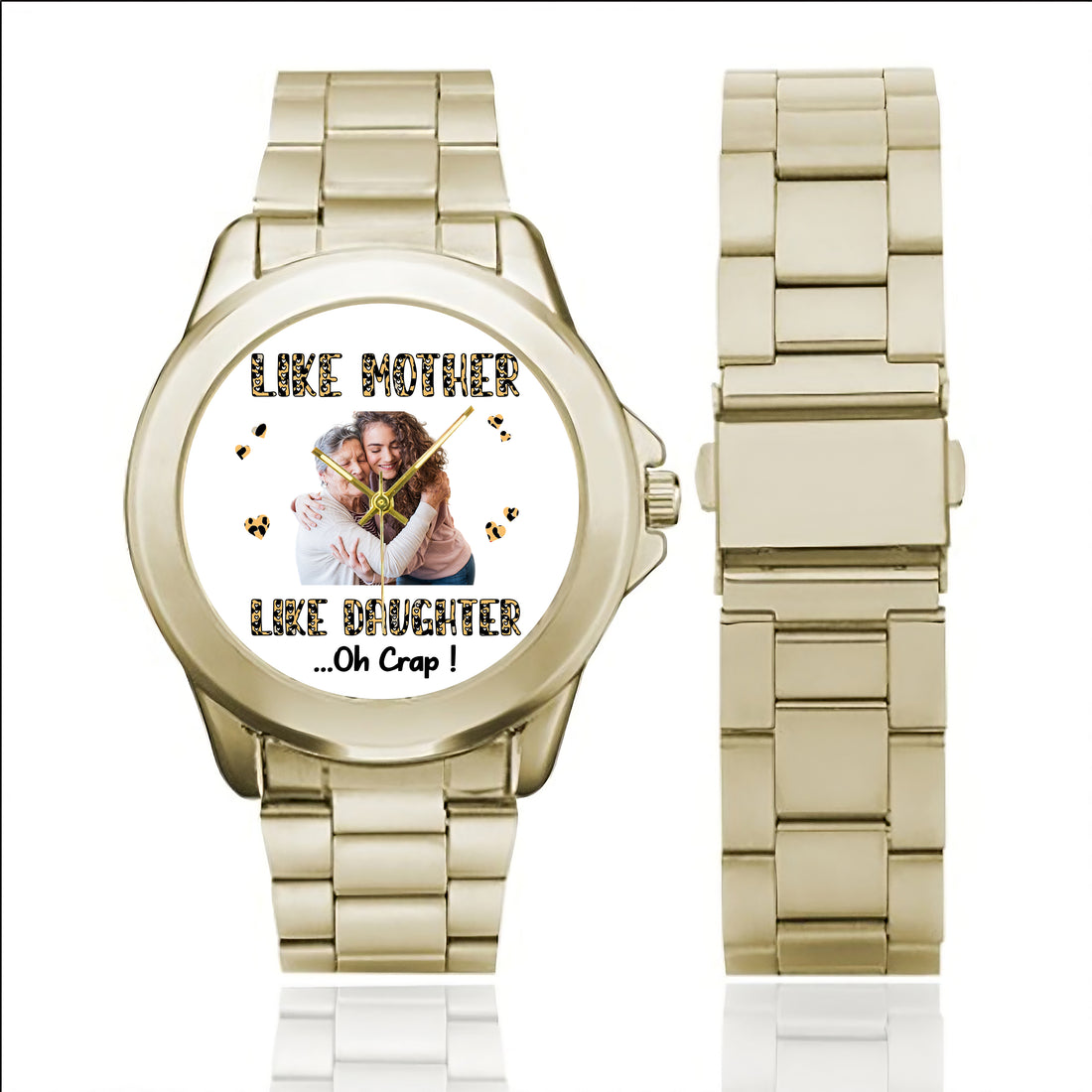 Like Mother Like Daughter - Personalized Gilt Watch - Gifts For Mother's Day, Mum's Birthday