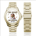 Like Mother Like Daughter - Personalized Gilt Watch - Gifts For Mother's Day, Mum's Birthday