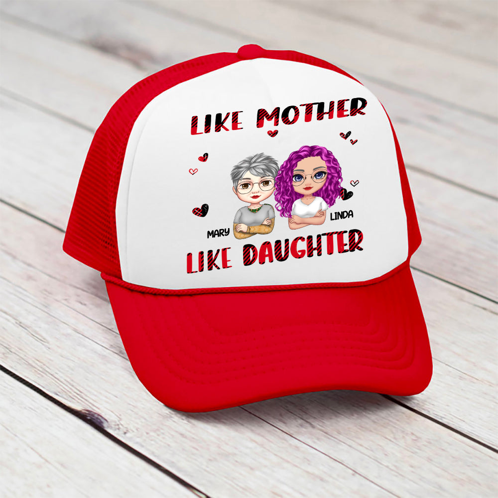 Like Mother Like Daughter - Personalized Trucker Cap - Gifts For Mother's Day