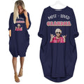 Most Loved Grandma - Personalized Pocket Dress - Gifts For Mother's Day