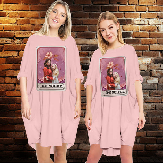 The Mother Tarot Card - Personalized Pocket Dress - Mother's Day Gifts