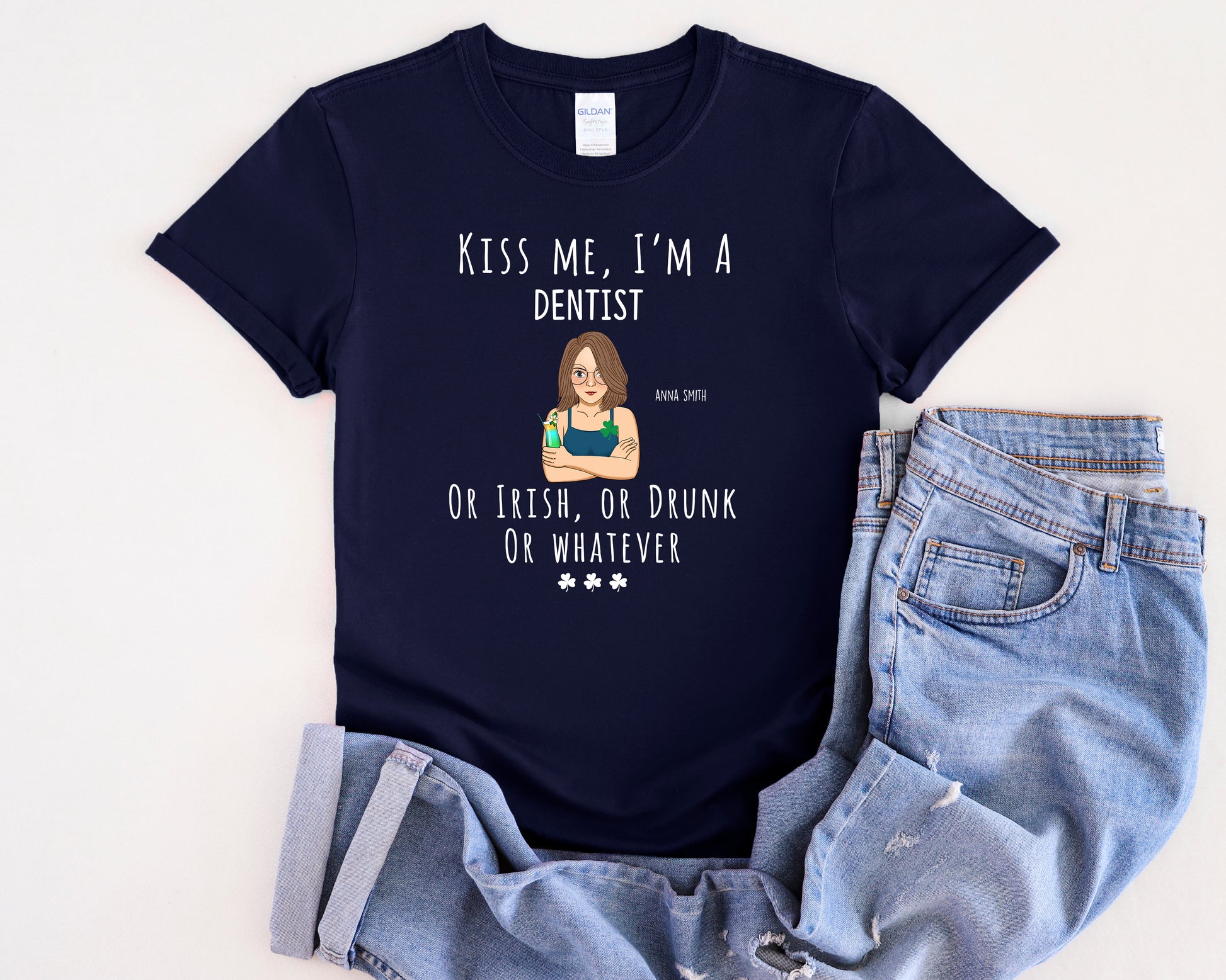 Kiss Me I'm St Patrick's Day - Personalized Shirts