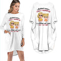 Behind Every Crazy Daughter Is A Mother - Personalized Pocket Dress 