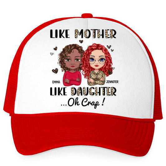 Like Mother Like Daughter - Personalized Trucker Cap - Gifts For Mother's Day