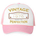 Vintage Perfection Birthday Gifts - Personalized Trucker Cap