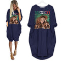 Mexico Pride Bootleg Style - Custom Photo - Personalized Pocket Dress