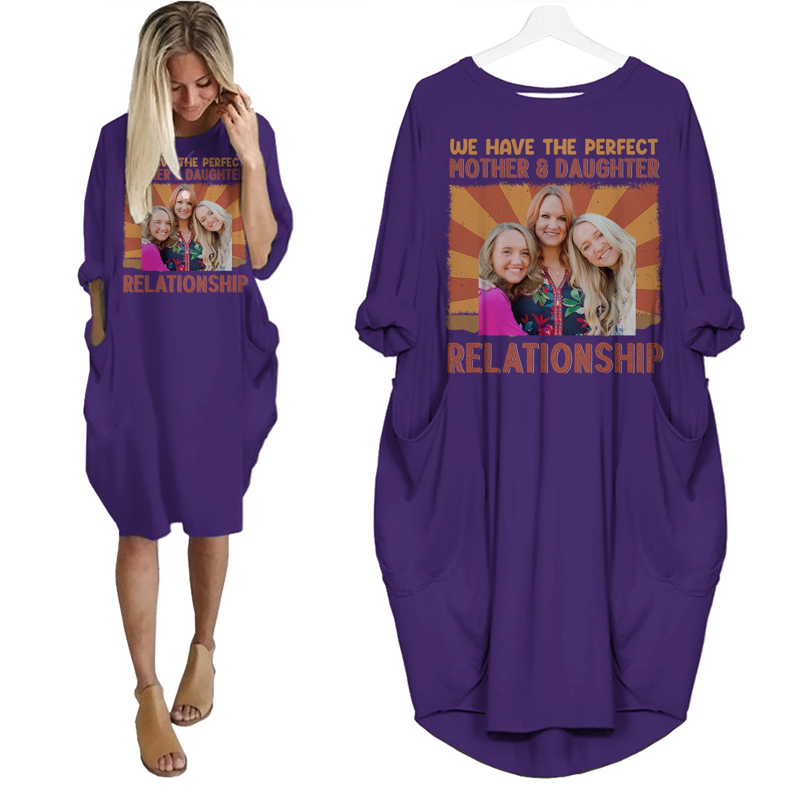 The Perfect Mother Daughter Relationship - Pocket Dress - Gifts For Mother's Day