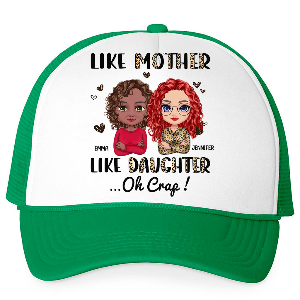 Like Mother Like Daughter - Personalized Trucker Cap - Gifts For Mother's Day