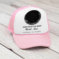 Under This Sky It All Began - Personalized Trucker Cap For Couples - Valentine's Day Gifts