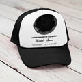 Under This Sky It All Began - Personalized Trucker Cap For Couples - Valentine's Day Gifts