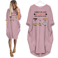 Sorry I'm Late My Pet Was Sleeping On Me - Personalized Dress With Pocket