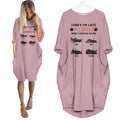 Sorry I'm Late My Pet Was Sleeping On Me - Personalized Dress With Pocket