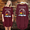 Mama Bear LGBT - Personalized Batwing Pocket Dress - Mother's Day Gifts