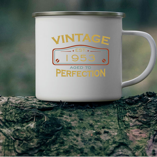 Vintage Perfection Custom Birthday Gifts Coffee Mugs