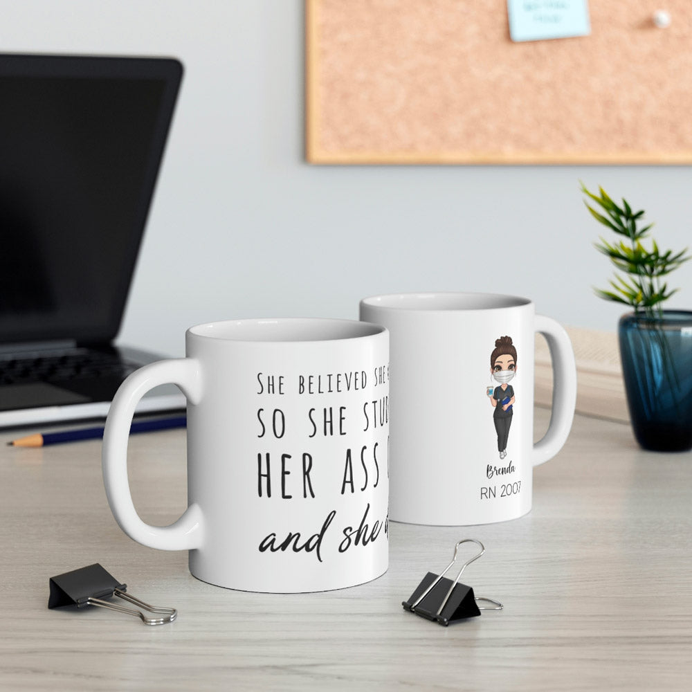 Registered Nurse Personalized Coffee Mug